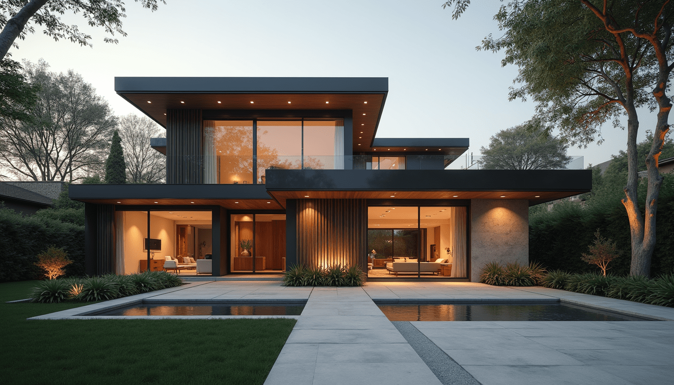 High level real estate photography